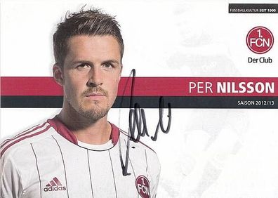 Per Nilsson 1. FC Nürnberg 2012-13 2. Karte TOP + A33830