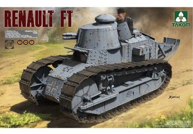 French Light Tank Renault Ft-17 3in1