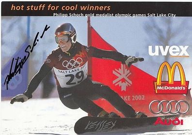 Philipp Schoch Snowboard Autogrammkarte Original Signiert + G 5066