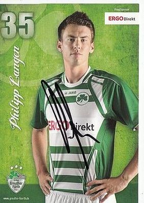Philipp Langen SpVgg Greuther Fürth 2010-11 Autogrammkarte + A34181
