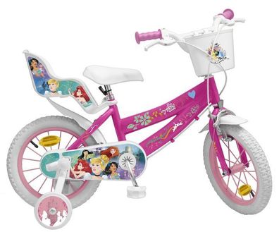 14 Zoll Kinder Mädchen Fahrrad Kinderfahrrad Mädchenfahrrad Rad Disney Prinzessin
