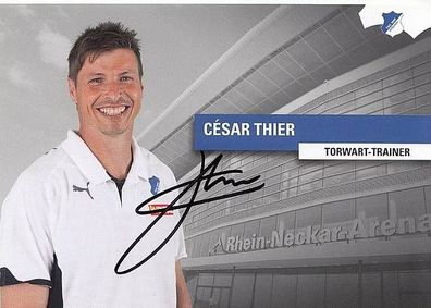 Cesar Thier TSG Hoffenheim 2009-10 Autogrammkarte + A34248