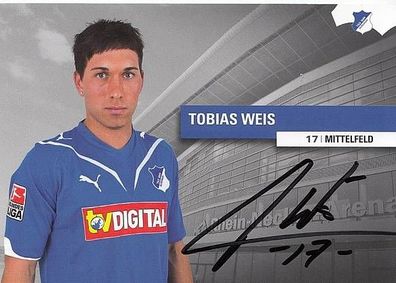 Tobias Weis TSG Hoffenheim 2009-10 Autogrammkarte + A34261