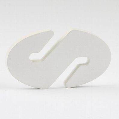 Höhenverstellung Kabelkürzer oval weiß für Textilkabel Pendelleuchte