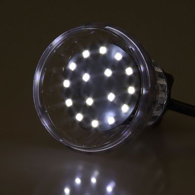 E14 LED Kappenlampe kaltweiß 16 + 4 SMD 1,2W/230V