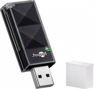 Kartenlesegerät USB 2.0 für SD und Micro SD Karte Goobay