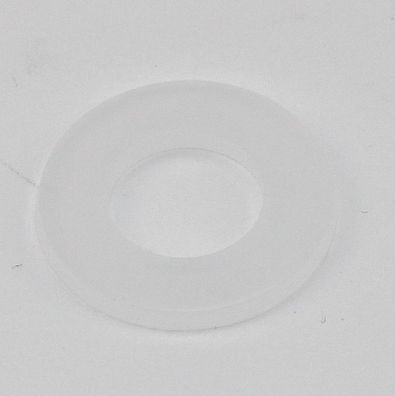 Unterlegscheibe 20x10,5x2,0 mm Kunststoff natur (für M10 Gewinderohr)