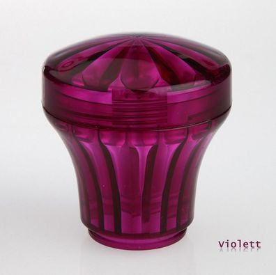 Höpler E14/230V Fassung Diamantschliffkappen-Set violett