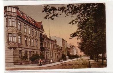 56595 Ak Schönebeck an der Elbe Bahnhofstrasse 1926