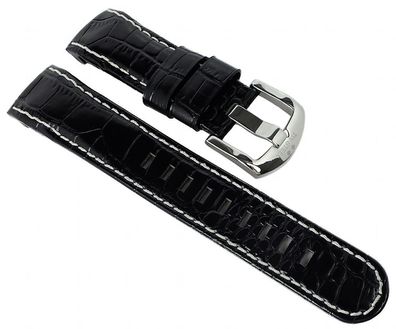 TW STEEL Uhrenarmband | TW50 Serie Ø 45mm Leder schwarz TWB110