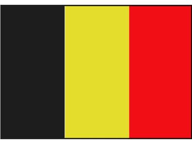 Talamex Gastlandflagge Belgien 20cm x 30cm