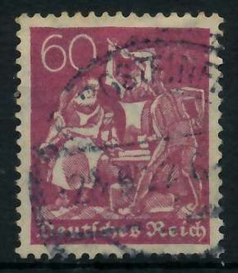 Deutsches REICH 1921 Inflation Nr 184 gestempelt gepr. X898FEA