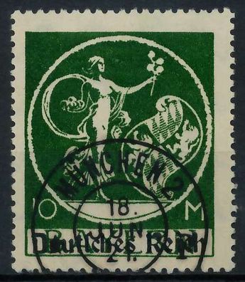 Deutsches REICH 1920 Inflation Nr 137I gestempelt gepr. X8990EA