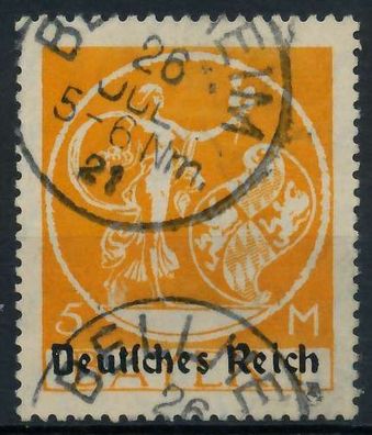 Deutsches REICH 1920 Inflation Nr 136I gestempelt gepr. X8990EE