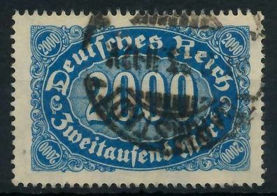 Deutsches REICH 1922 Inflation Nr 253a gestempelt gepr. X89913E