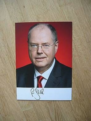 Bundesminister & Ministerpräsident Peer Steinbrück - Autogramm!!!