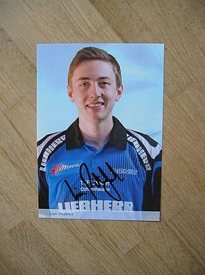 Tischtennis Bundesliga Ochsenhausen Liam Pitchford - handsigniertes Autogramm!!!