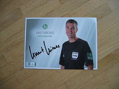 DFB Bundesligaschiedsrichter Knut Kircher - handsigniertes Autogramm!!!