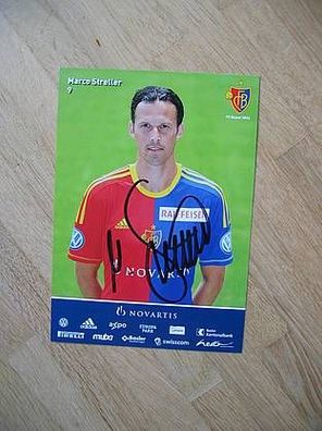 FC Basel Saison 12/13 Marco Streller - handsigniertes Autogramm!!!