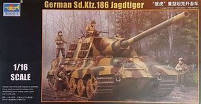 Trumpeter German Sd. Kfz.186 Jagdtiger... in 1:16