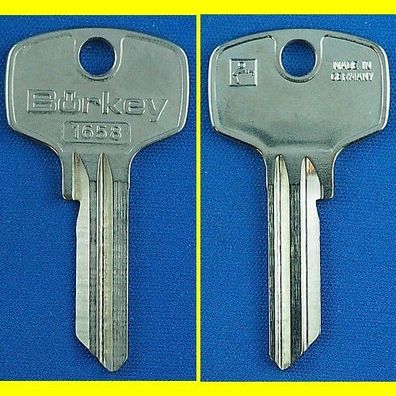 Schlüsselrohling Börkey 1658 für verschiedene DOM Profil 333 RN Profilzylinder