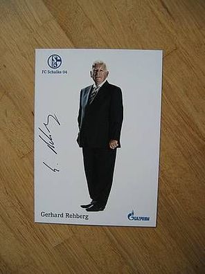 FC Schalke 04 Saison 12/13 Gerhard Rehberg - handsigniertes Autogramm!!!