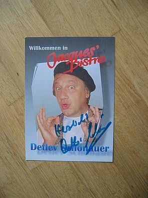 Kabarettist Detlev Schönauer - handsigniertes Autogramm!!!