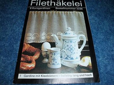 Filethäkelei-8 Kurzgardinen-Verlag für die Frau-Nr. 2236