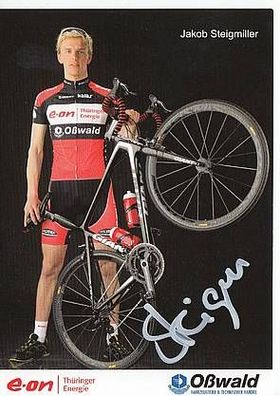 Jakob Steigmiller Autogrammkarte Original Signiert Radfahren + A35325