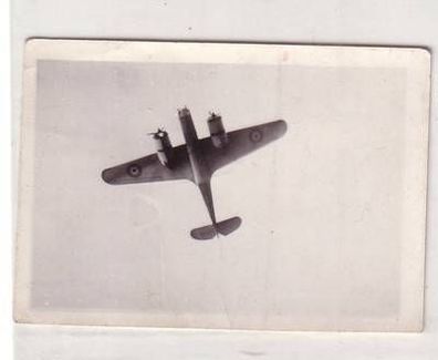 55046 Foto englische Flugzeug Bristol Blenheim über Holland im 2. Weltkrieg