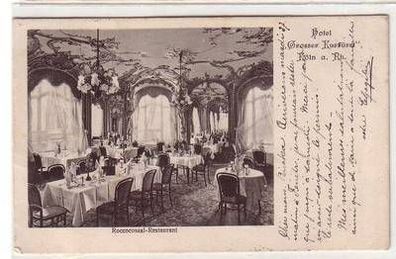 33904 Ak Köln am Rhein Hotel "Grosser Kurfürst" 1904
