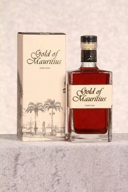Gold of Mauritius Dark Rum 0,7 ltr.