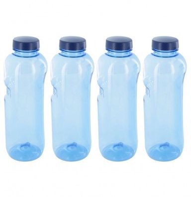 4x Kavodrink Tritan 1,0 Trinkflasche Wasserflasche Flasche Sport Fahrrad BPA - frei