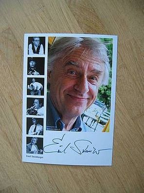 Schweizer Komiker Emil Steinberger - handsigniertes Autogramm!!!
