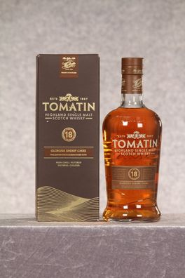 Tomatin 18 Jahre 0,7 ltr. Finished in Oloroso Sherry Casks