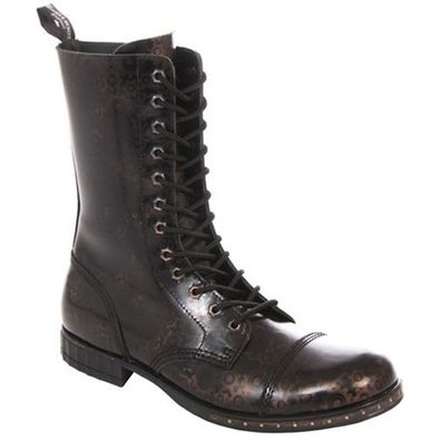 Boots & Braces 12-Loch Stiefel Steampunk Gear