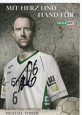 Michael Thiede Frisch auf Göppingen 2011-12 Original Signiert TOP Handball + A35394