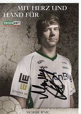 Momir Rnic Frisch auf Göppingen 2011-12 Original Signiert TOP Handball + A35402