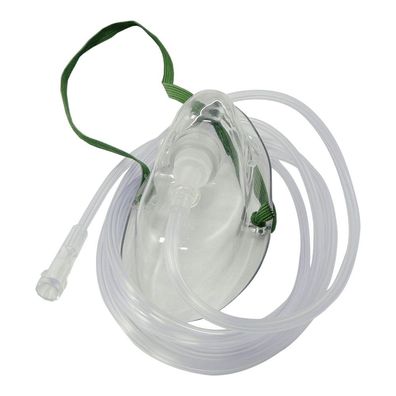 Sauerstoffmaske mit Sicherheitsschlauch Sternlumen latexfrei