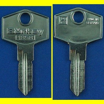 Schlüsselrohling Börkey 1858 f. verschiedene Renz Profil ER Serie 1-500 Hebelzylinder