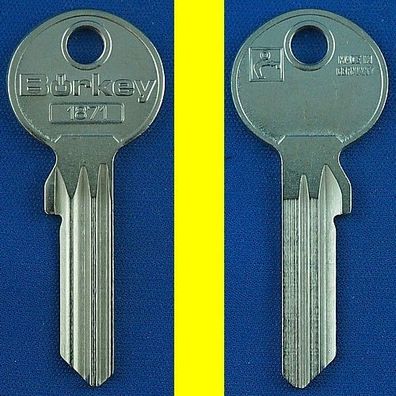 Schlüsselrohling Börkey 1871 für verschiedene Iseo Profil F3 Profilzylinder
