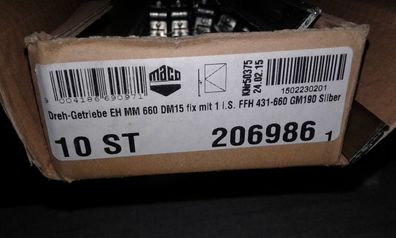 MACO MM D-/ DK-Getriebe fix, EH, DM 15 mm, 1iS, FFH 431-660 mm (206986)