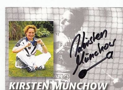 Kirsten Münchow Autogrammkarte Original Signiert Leichathletik + A35789