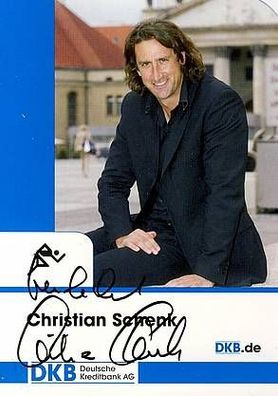 Christian Schrenk Autogrammkarte Original Signiert Leichathletik + A35801