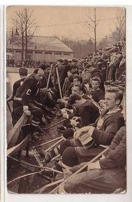 17891 Foto Karl Marx Stadt Eishockeymannschaft um 1950