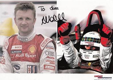 Allan McNish Autogrammkarte Original Signiert Motorsport + G 5345