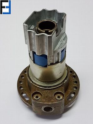 WERU Kegelradgetriebe 3:1 links 8-Kant Kittelberger Rolladenwelle 42 mm
