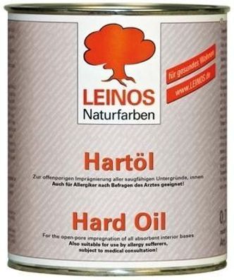 Leinos Hartöl Farbig 240 2,5 L Holz Kork Ton Innen