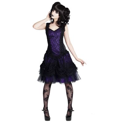Sinister Minikleid Purple Gloomy Lolita