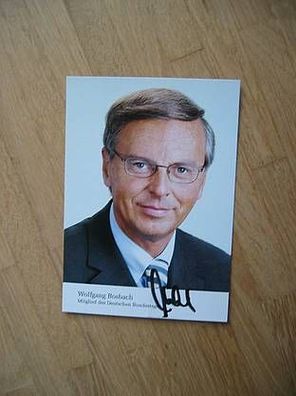 MdB CDU Wolfgang Bosbach - handsigniertes Autogramm!!!